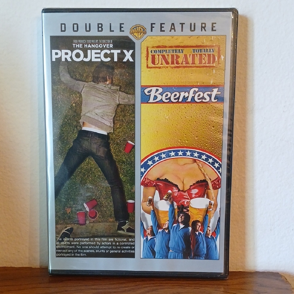 Project X & Beerfest DVD New & Sealed